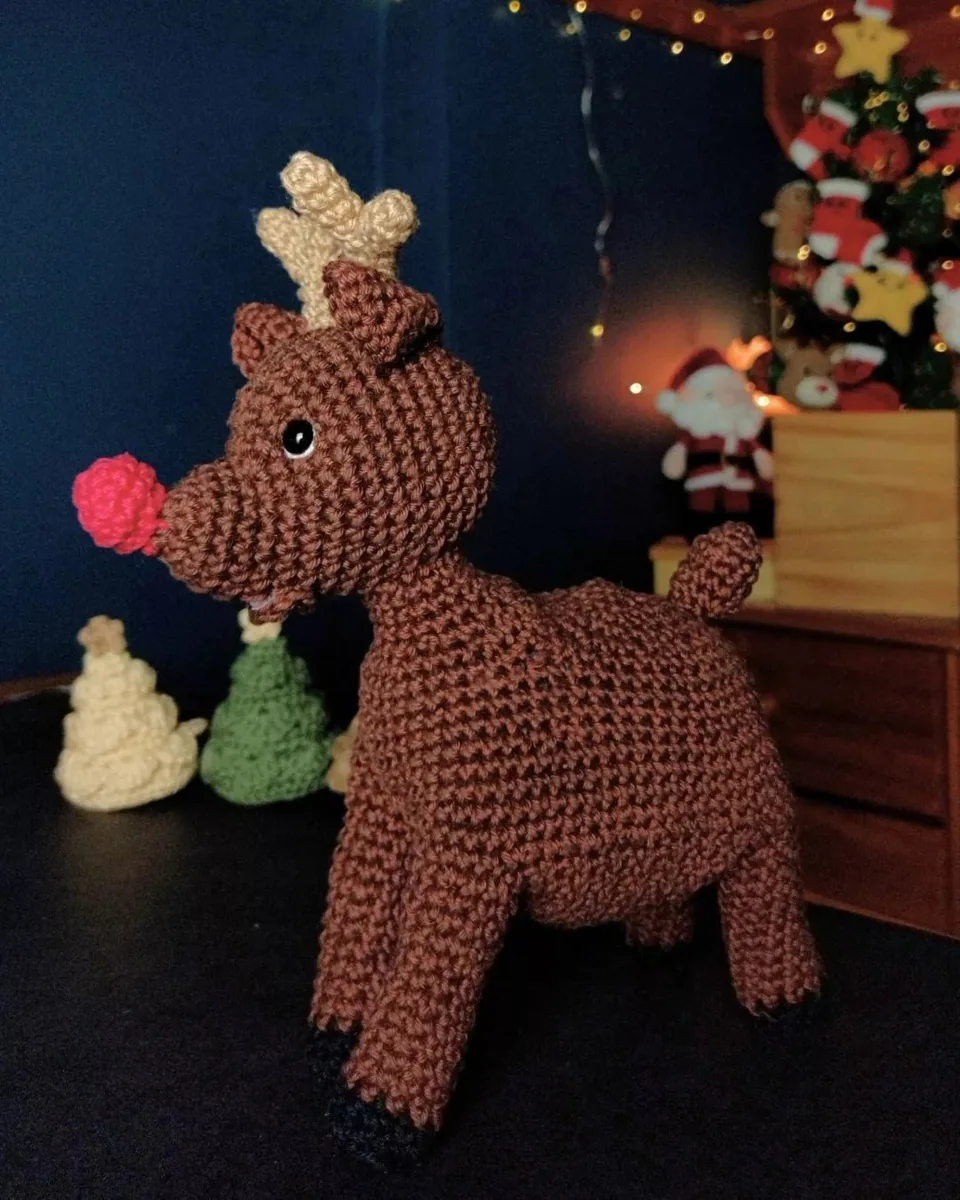 Rena de Natal, vista 3